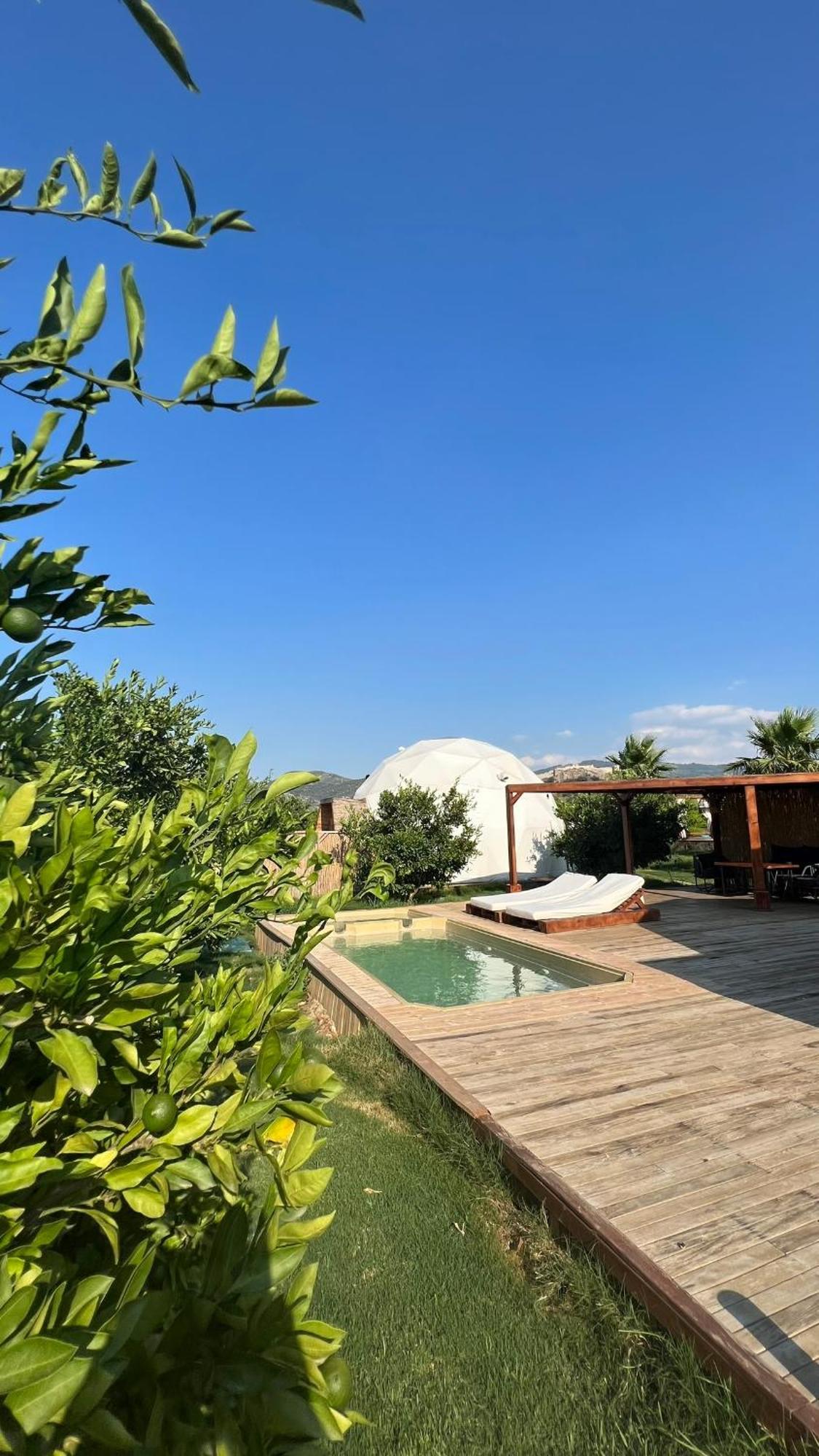 Mandalin Glamping Hotel Selçuk Kültér fotó